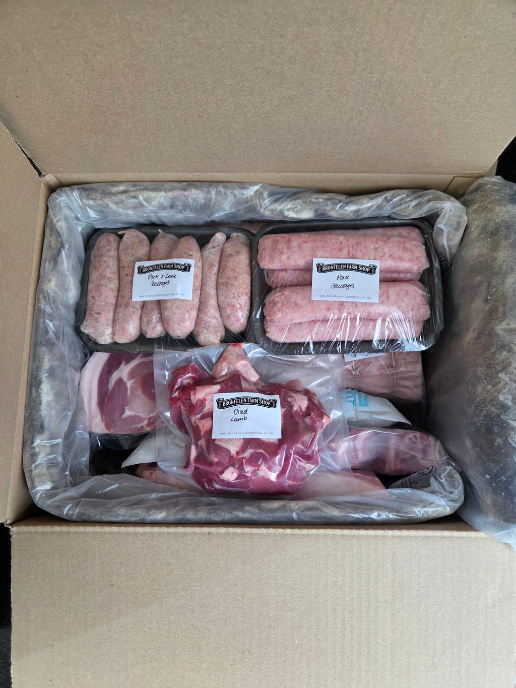 Pork and Lamb Mixed Meat Box
