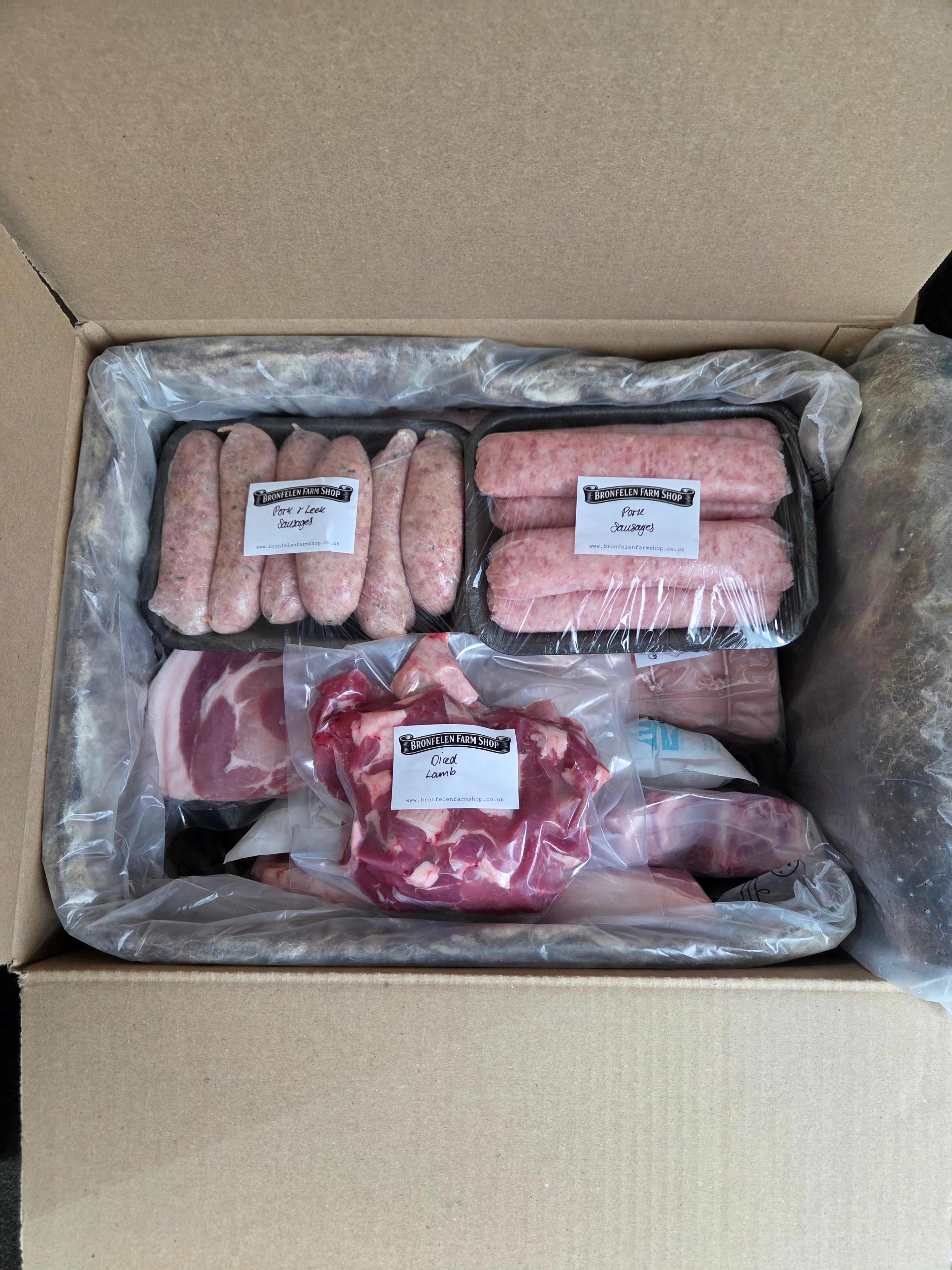 Pork and Lamb Mixed Meat Box